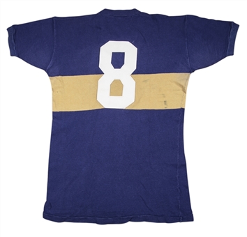 1960s Bocas Juniors Club Atletico De Argenia Soccer Shirt Worn by Angel Clemente Rojas "Rojitas"